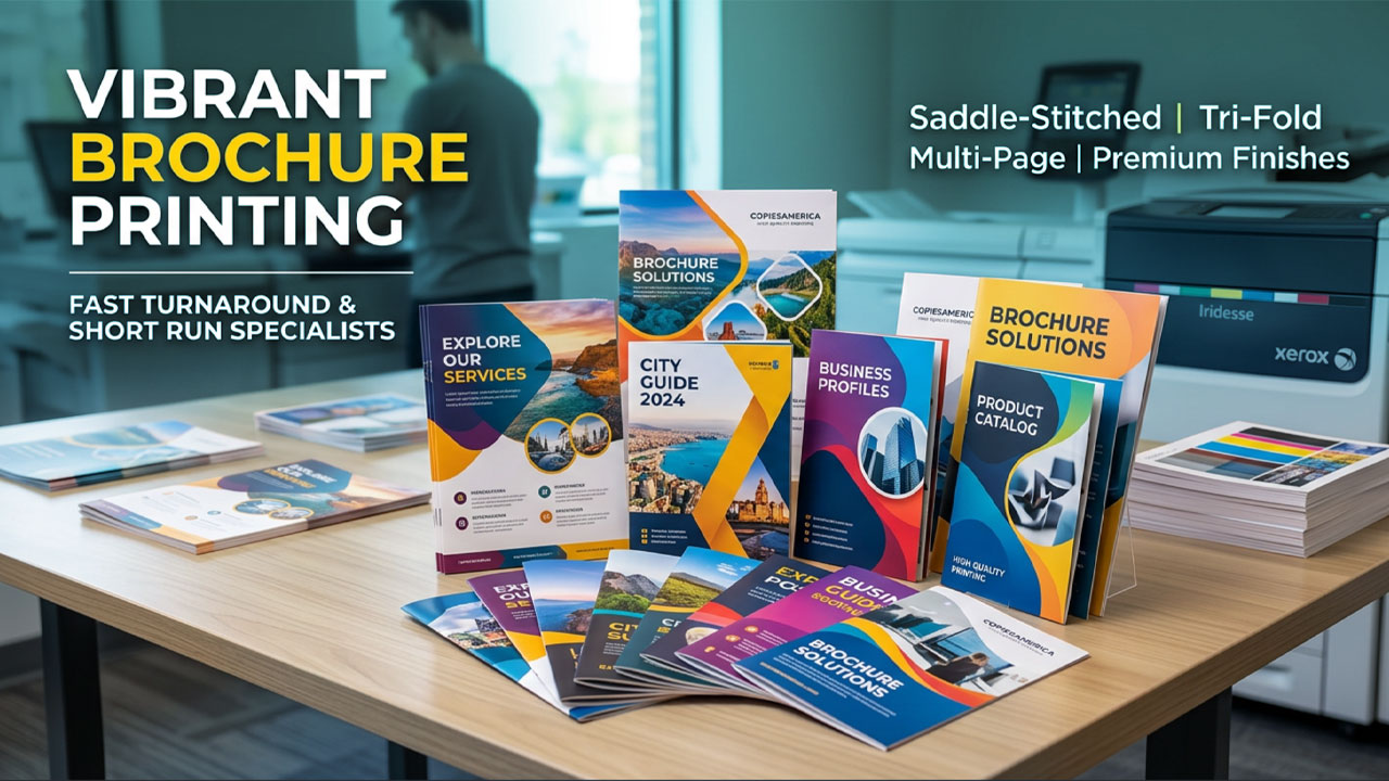 VIBRANT BROCHURE PRINTING